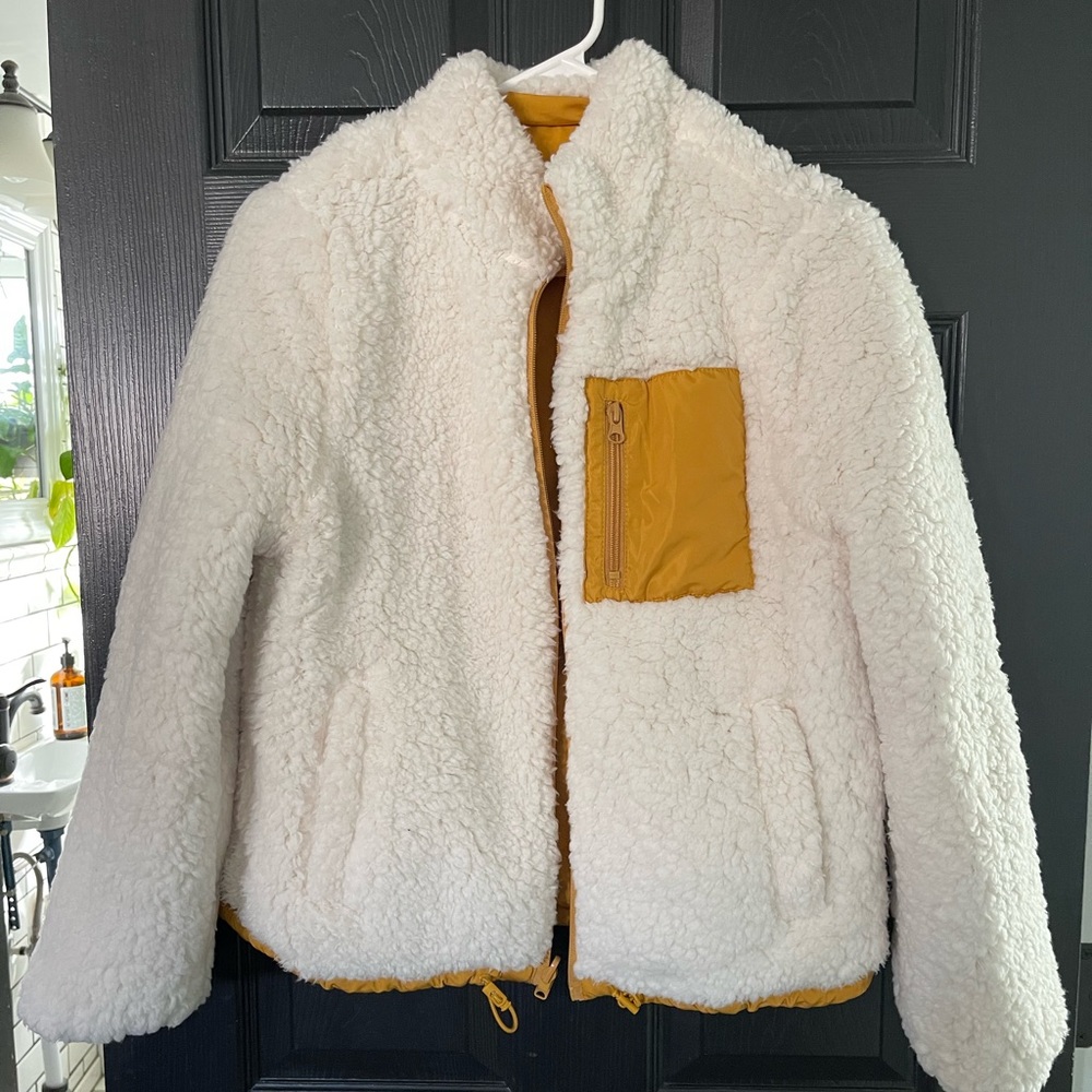 Roolee reversible Sherpa jacket